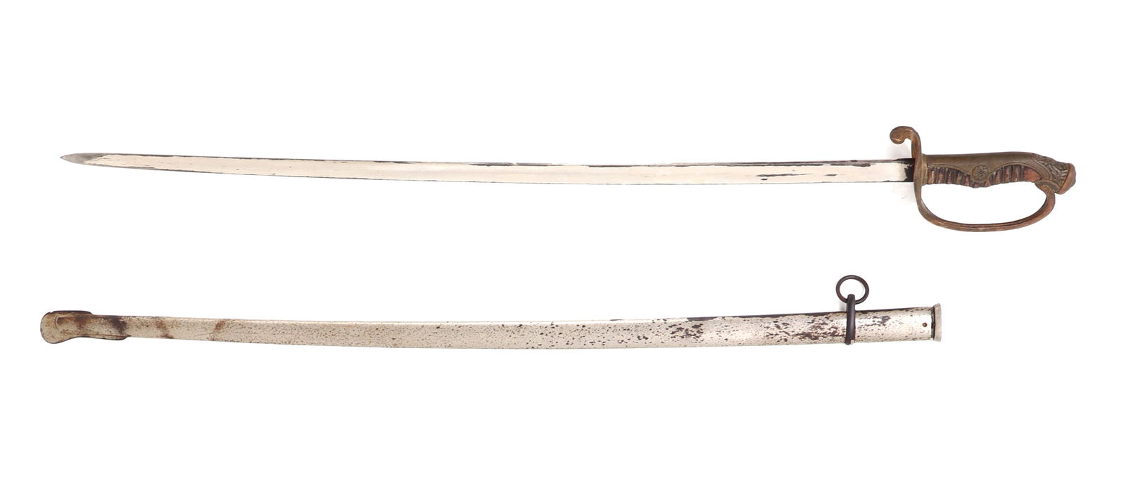 Japanese Type 19 Officers Parade Sabre & Scabbard (1 of 9)