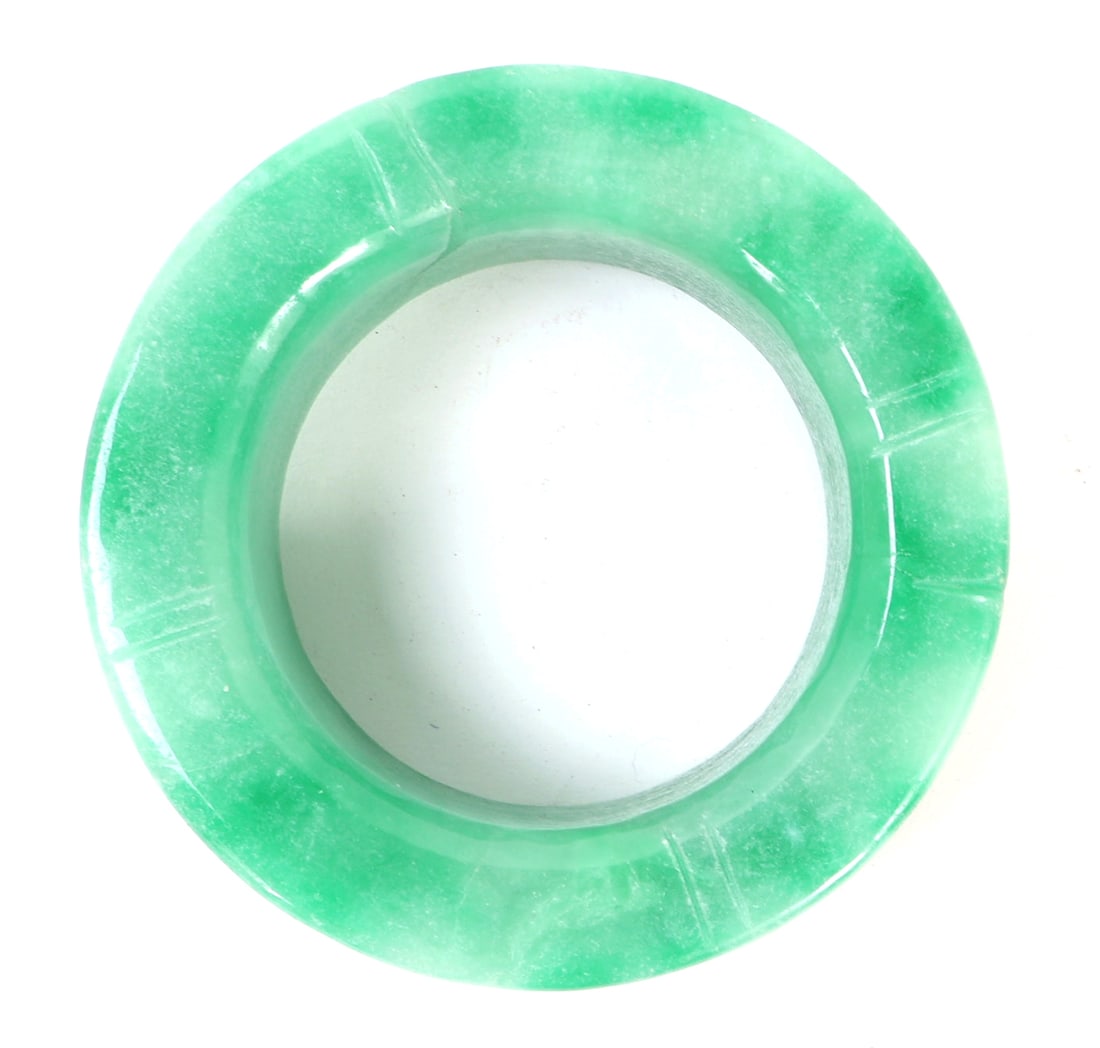 Gorgeous Chinese Jade Style Ring, Lotus Flowers (1 of 6)