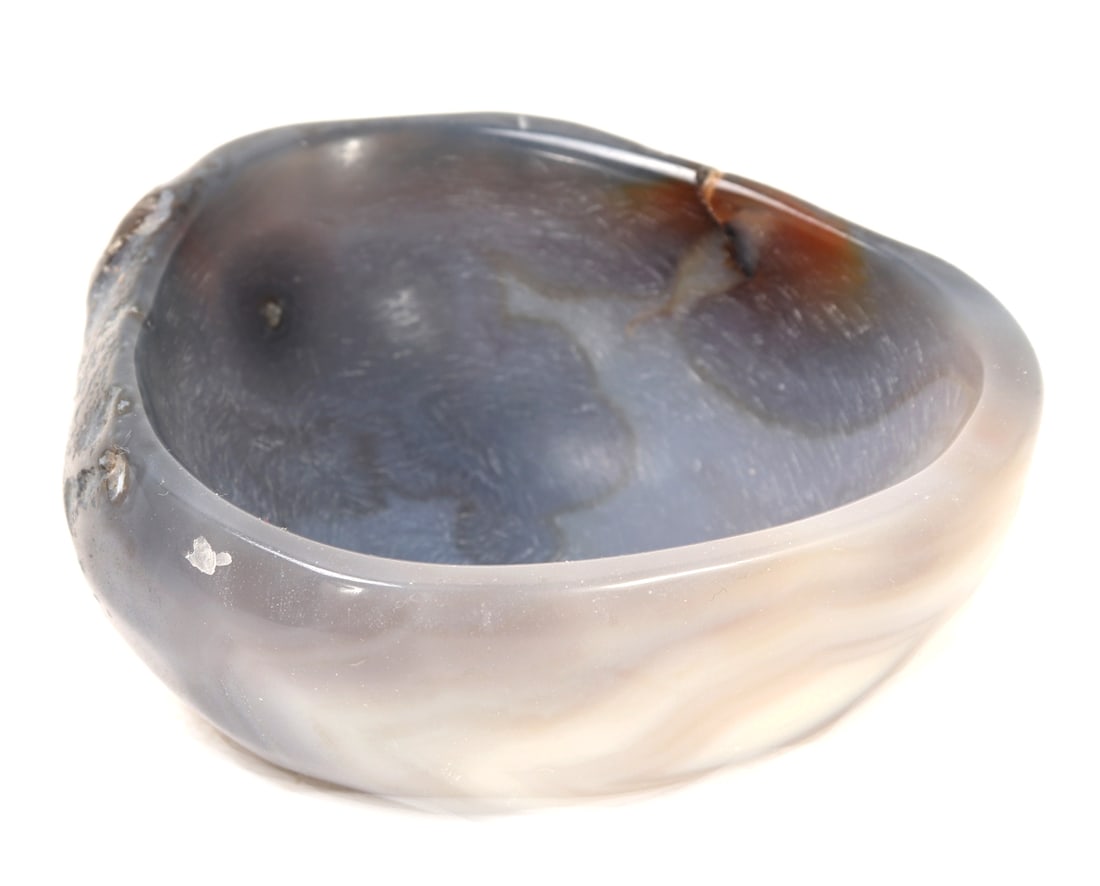 Beautiful Quartz Agate Carved Bowl (1 of 7)