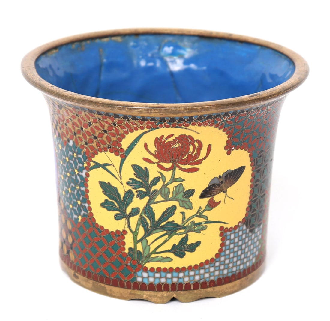 Lovely Japanese Cloisonne Cup (1 of 5)