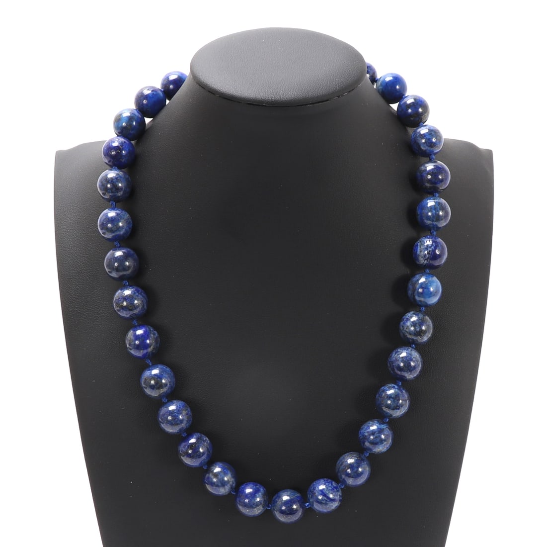 Lovely Lapis Lazuli Chunky Necklace (1 of 6)
