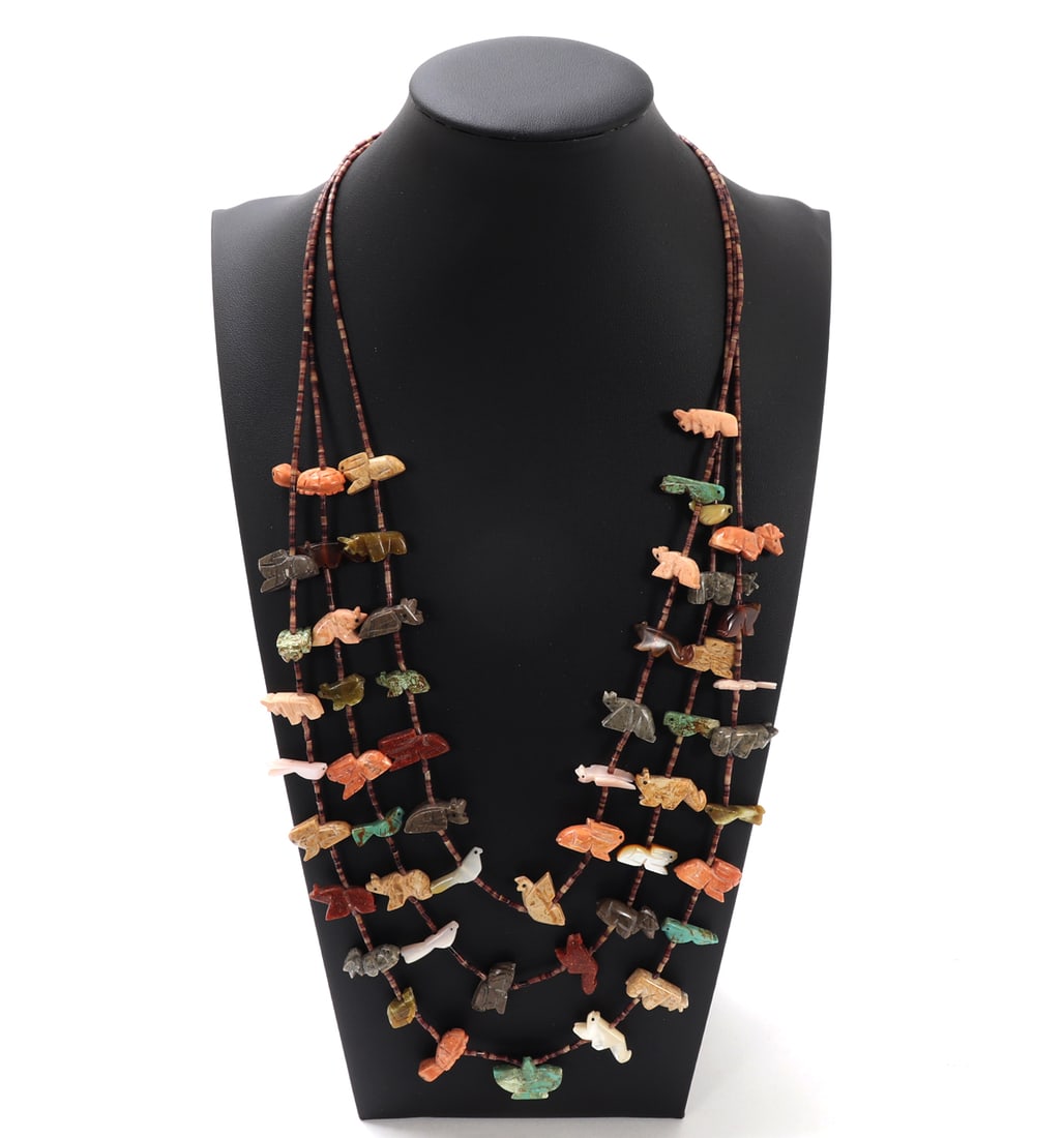 Wonderful Stone Animal Fetish Necklace (1 of 4)