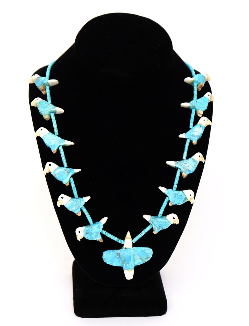 Stunning Turquoise Fetish Necklace (1 of 5)