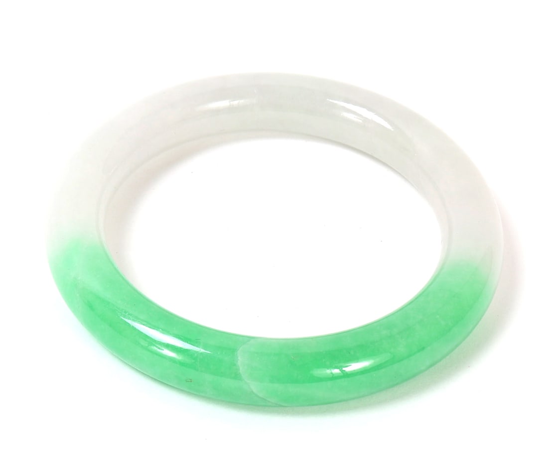 Gorgeous Chinese Jade Bangle Bracelet (1 of 3)