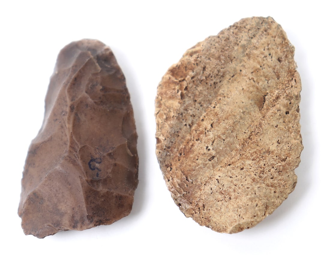 Very Nice Paleo Point & Scraper - 2