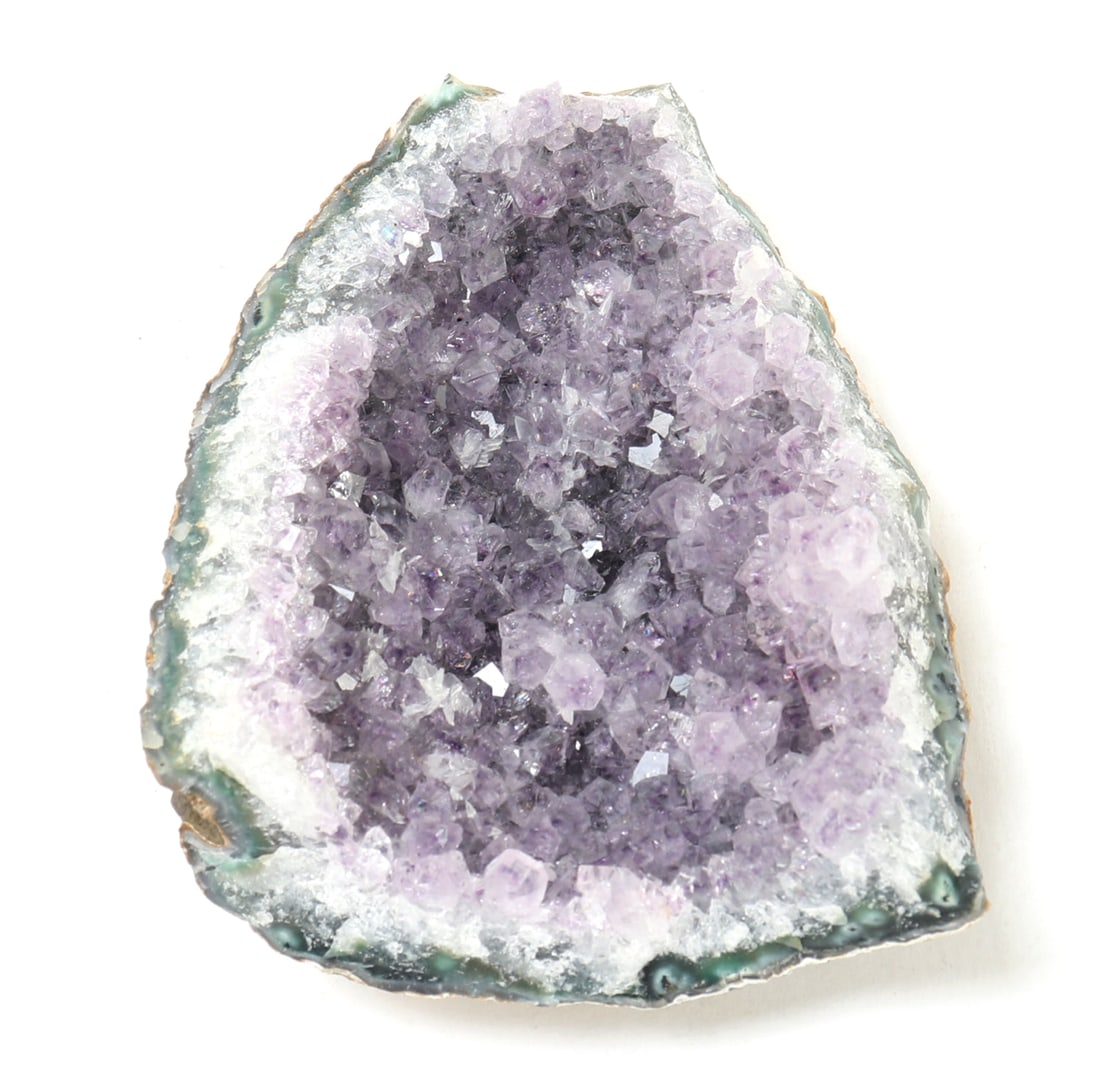 Three Lovely Amethyst Geode Sections - 4