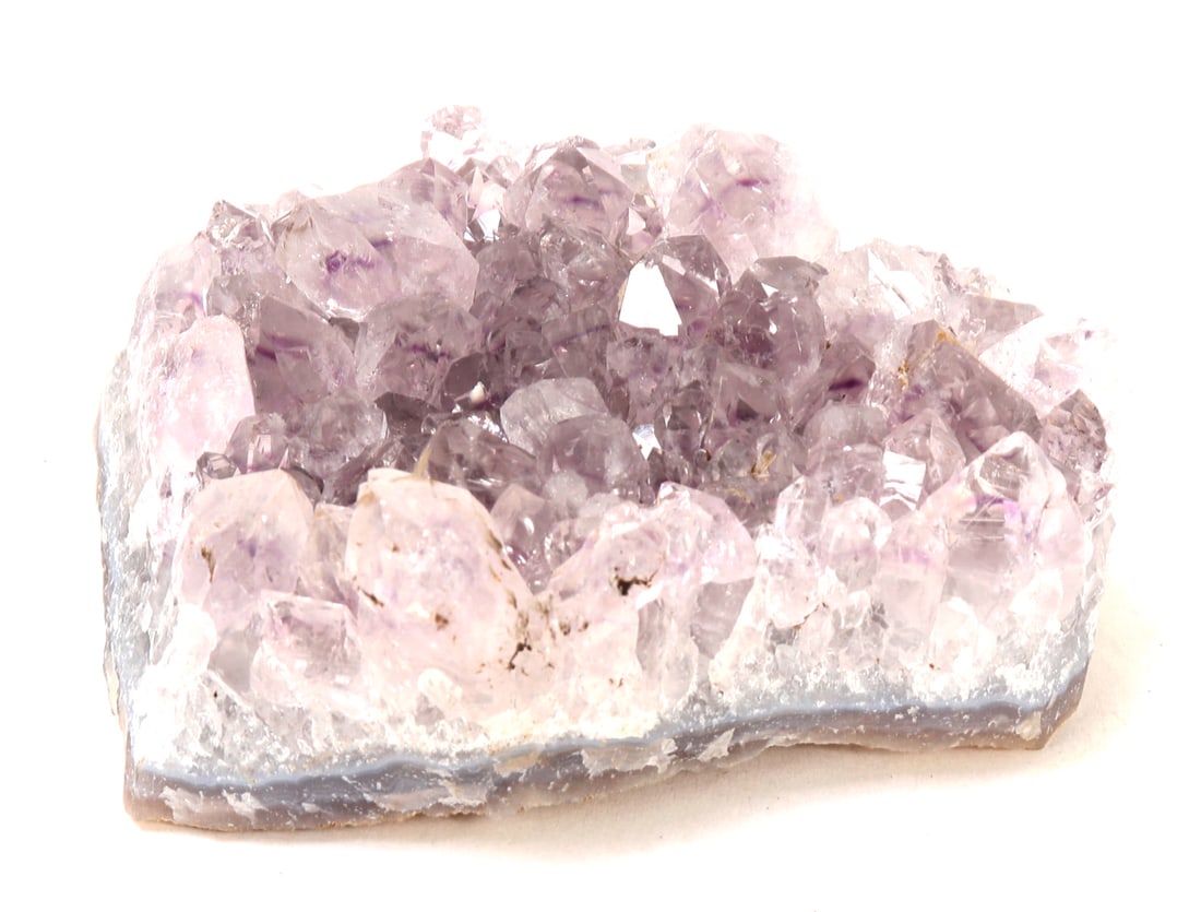 Three Lovely Amethyst Geode Sections - 6