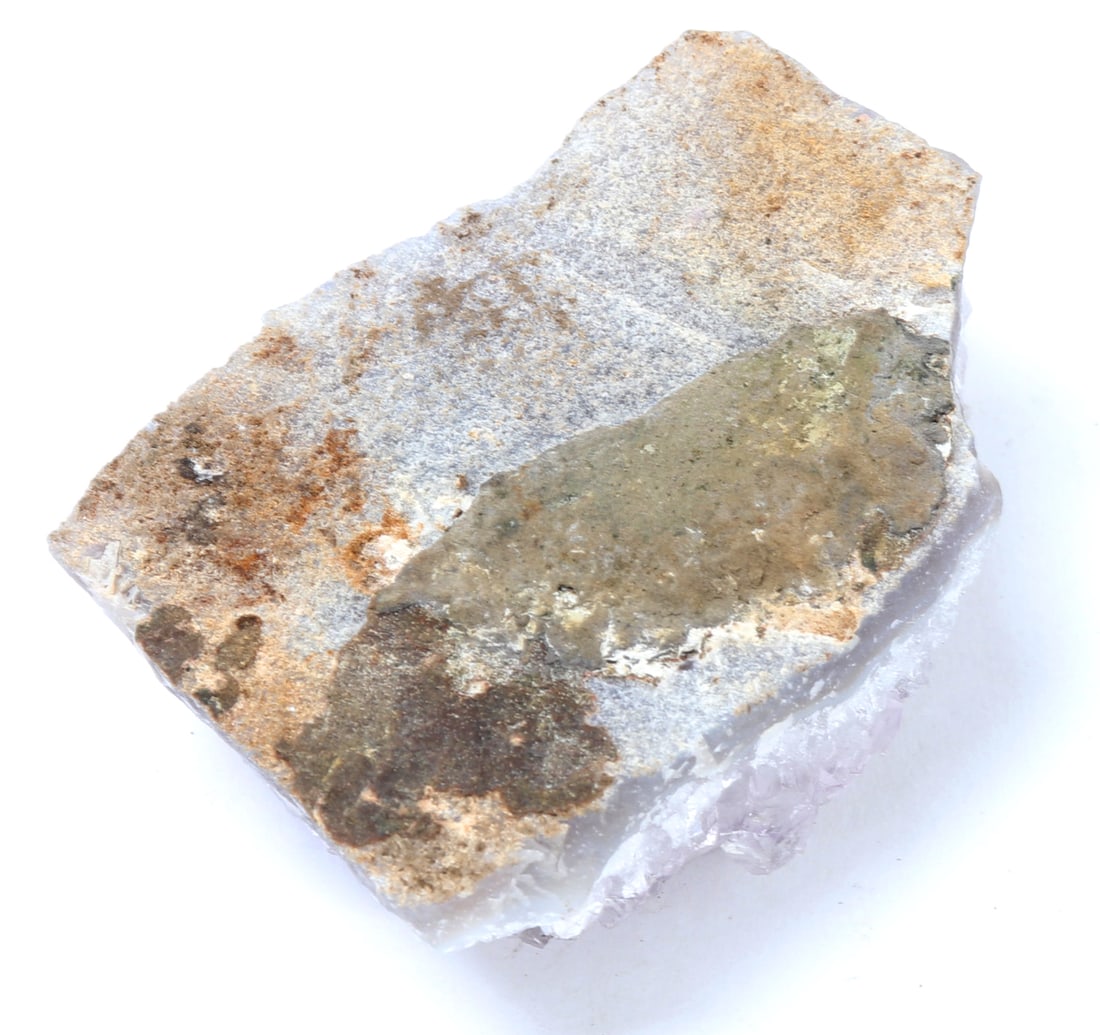 Three Lovely Amethyst Geode Sections - 7