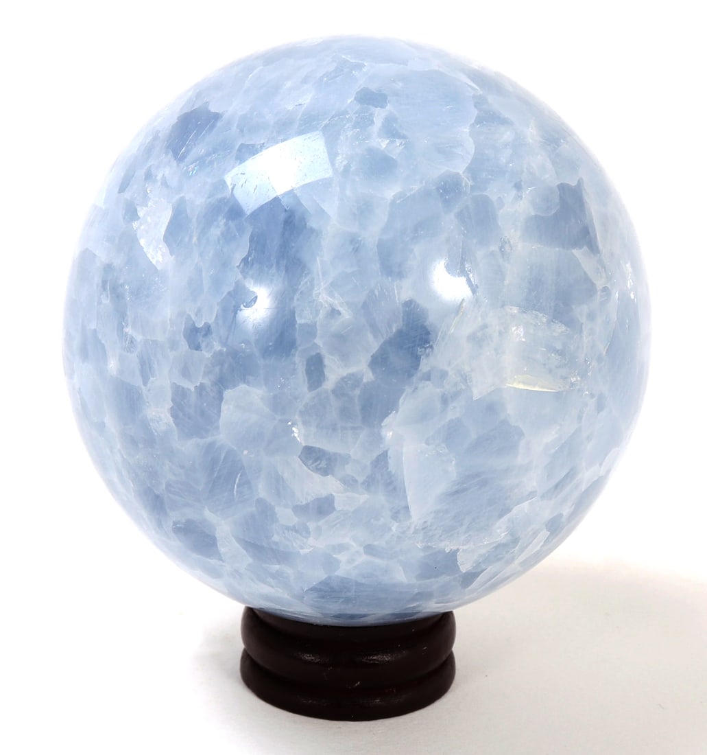 Gorgeous Natural Aquamarine Sphere on Stand (1 of 4)