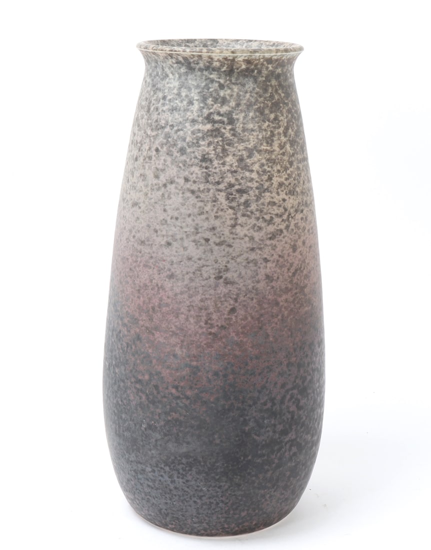 Fine Japanese Signed Polychrome Glazed Vase (1 of 5)