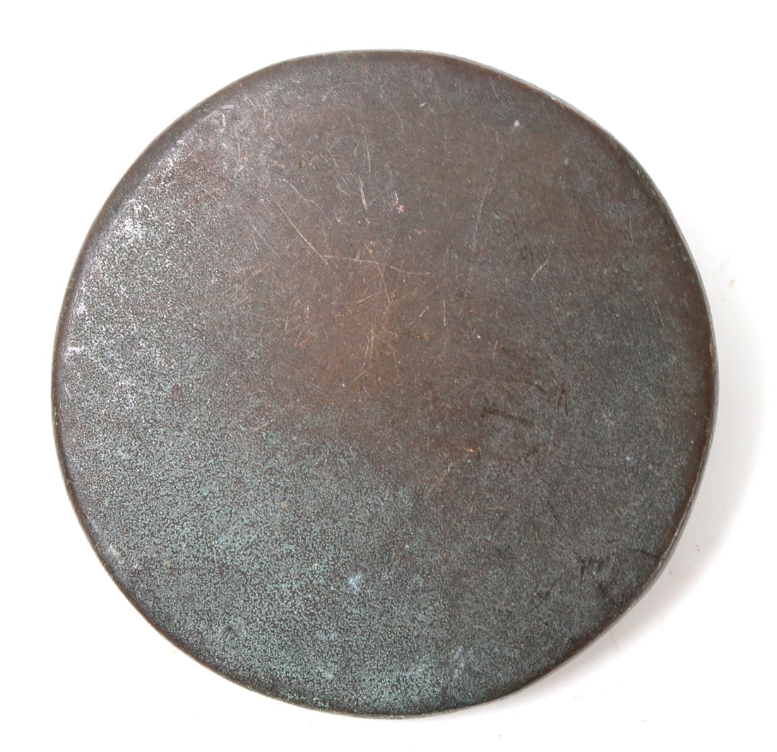 Fine Chinese Bronze Miniature Mirror - 3