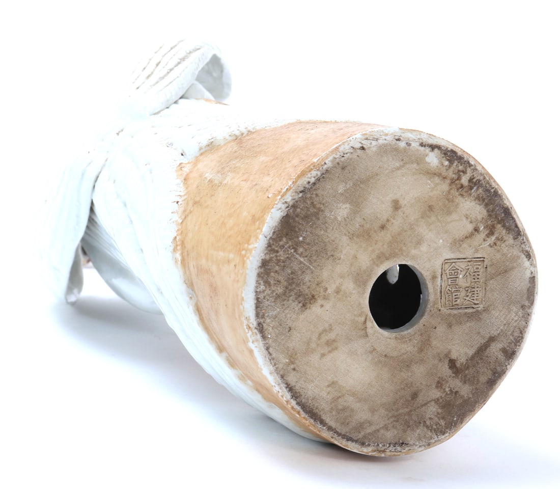 Chinese Blanc de Chine Pheonix Statue - 5