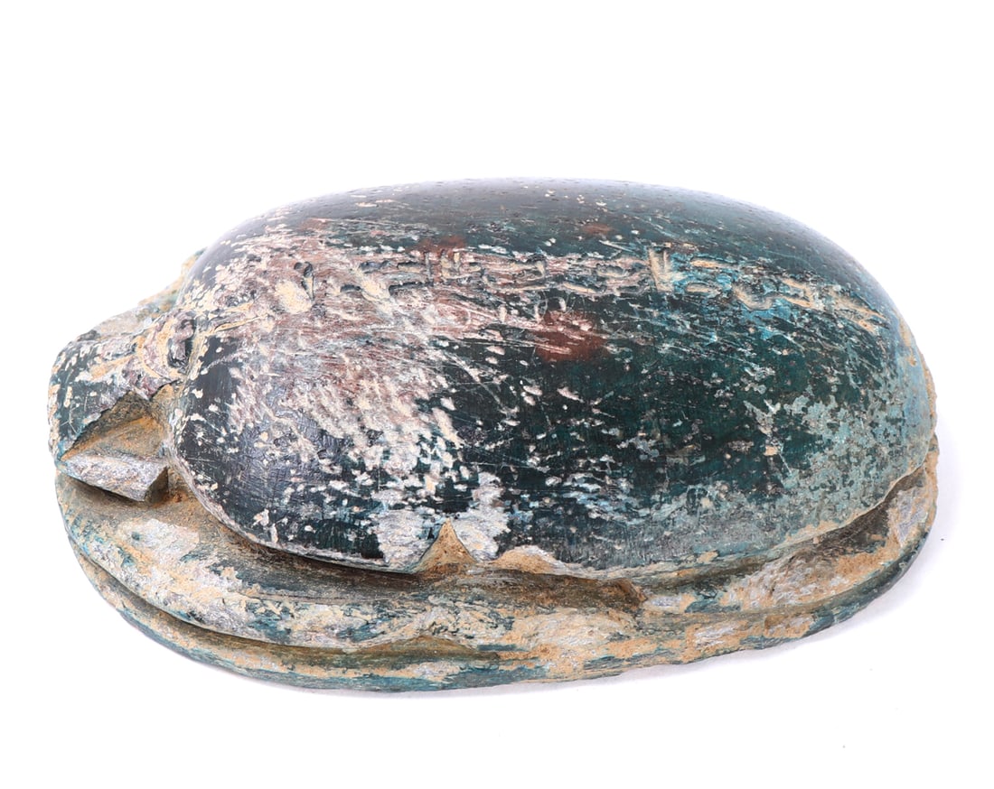 Egyptian Stone Carved Scarab (1 of 5)