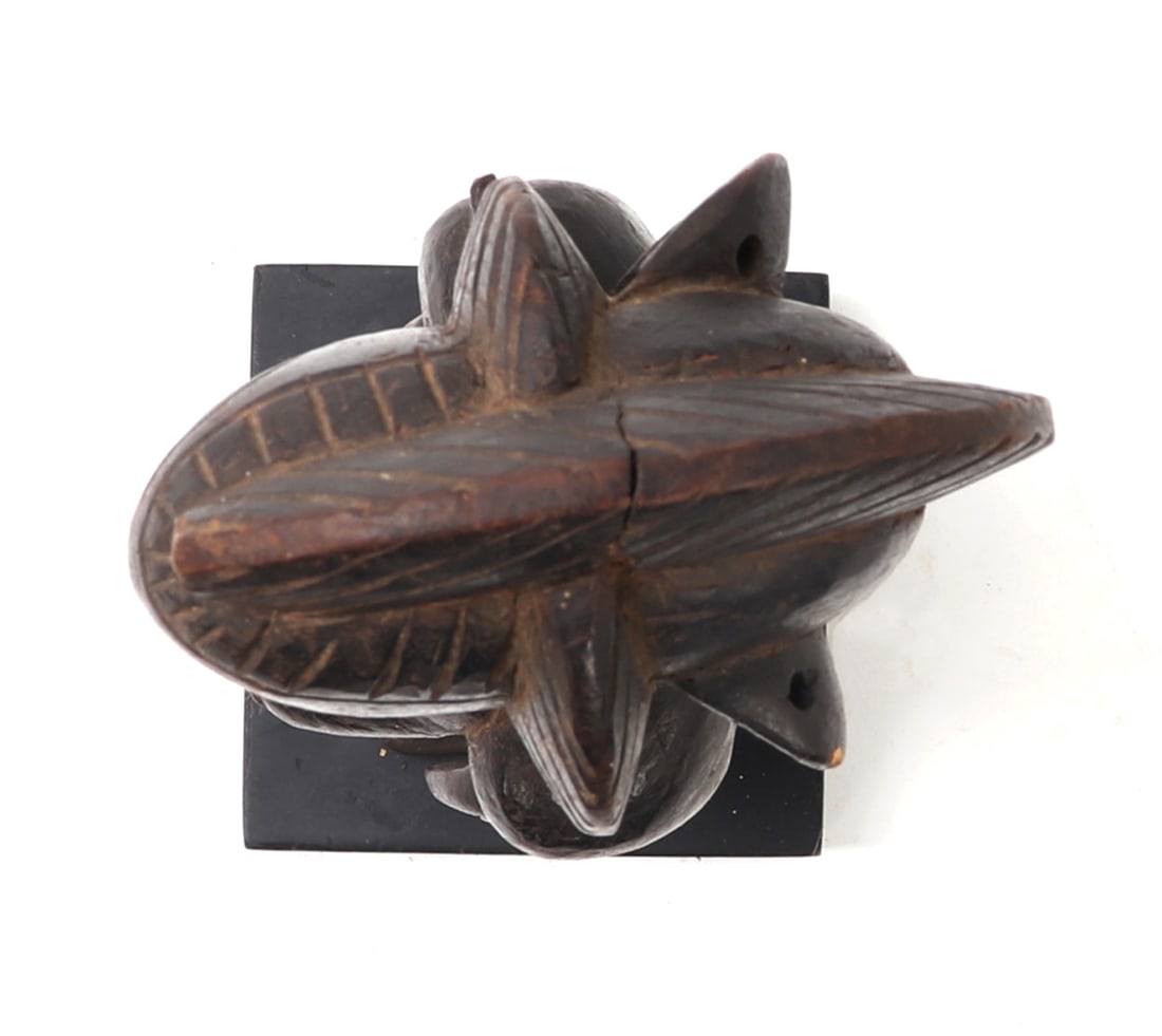 Wood Carved Bamana Female Figure w/Stand - 6