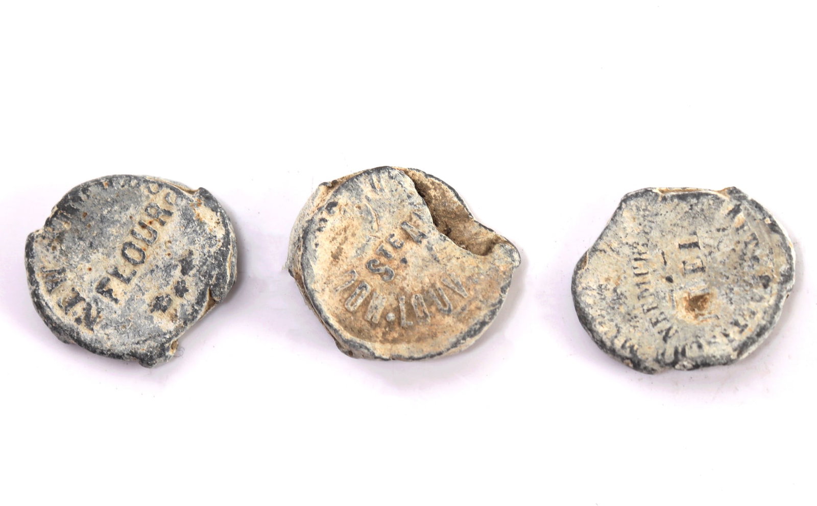 Lot of Three Shipwreck Coins from England (1 of 2)