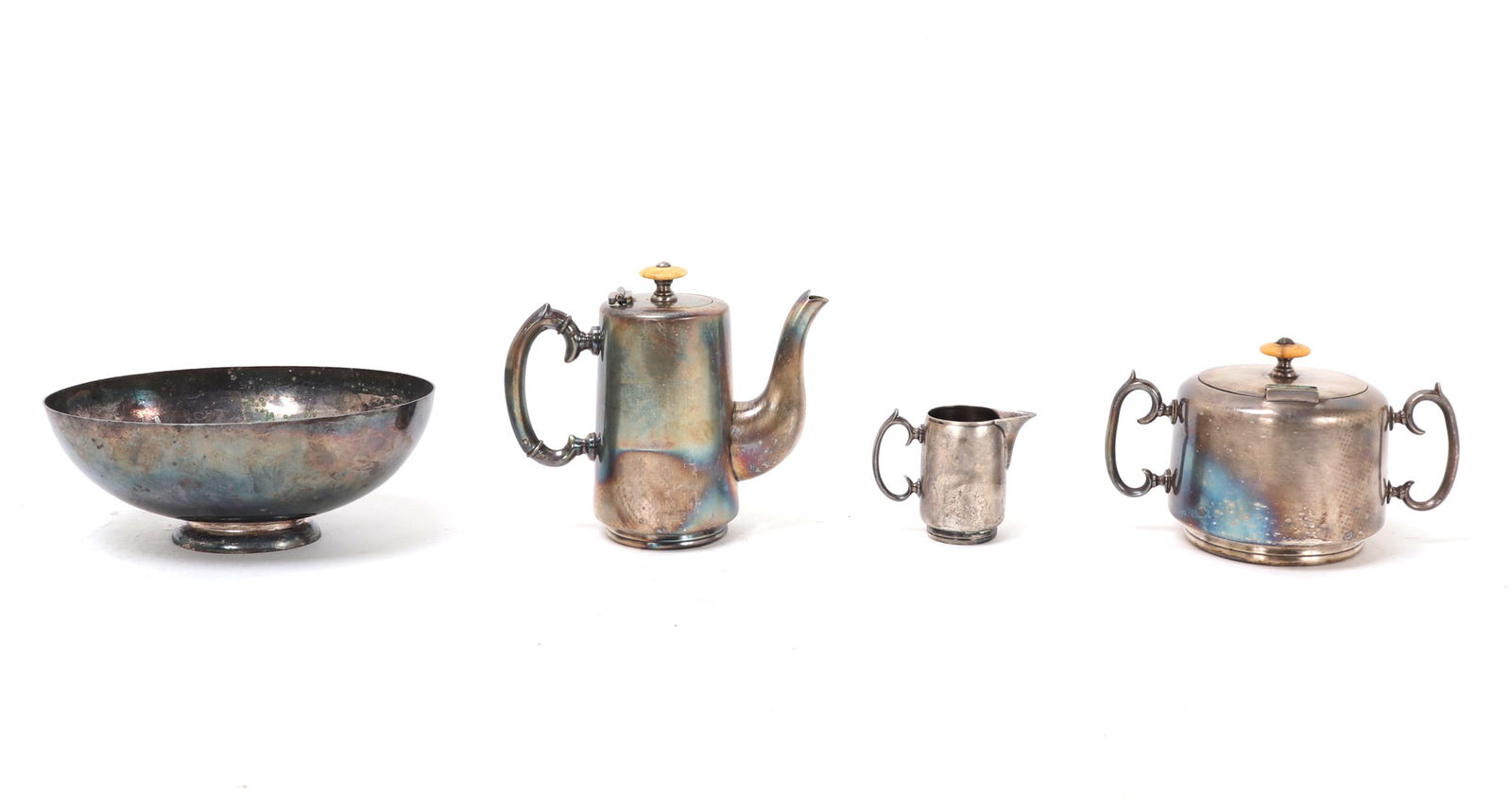 Three Silver Plate Vessels - 10