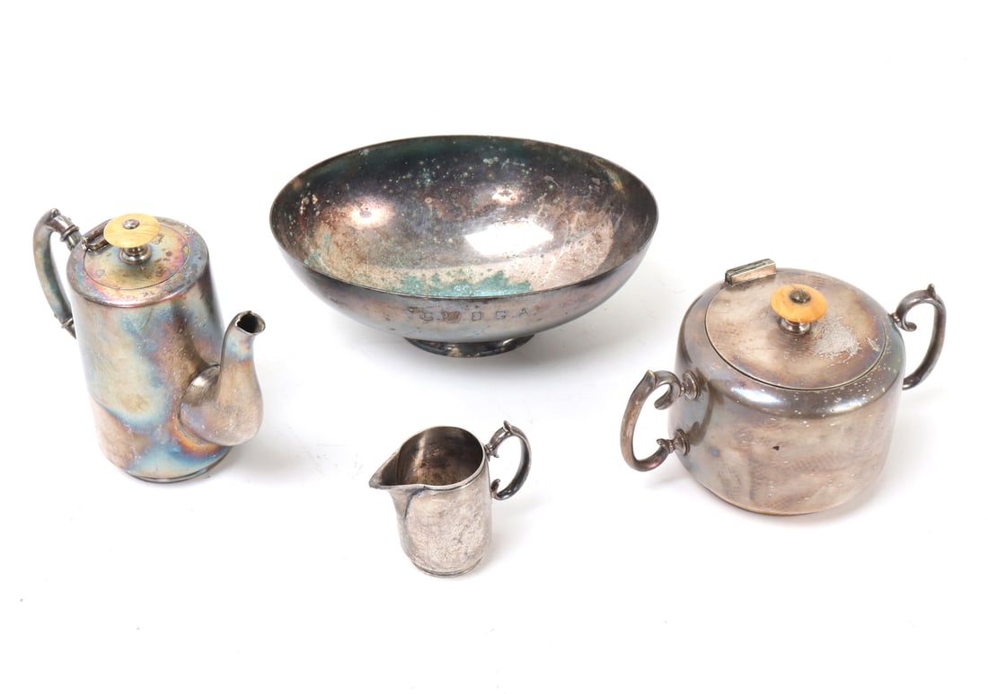 Three Silver Plate Vessels - 15