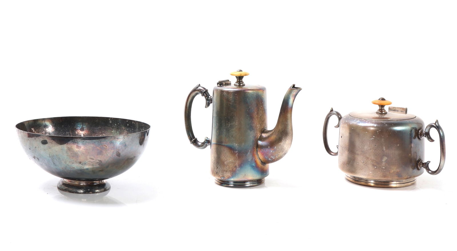 Three Silver Plate Vessels - 2