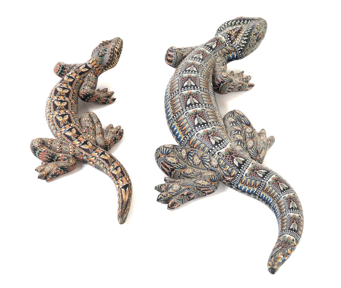 Polymer Clay Magic Lizards by Jon Anderson - 3