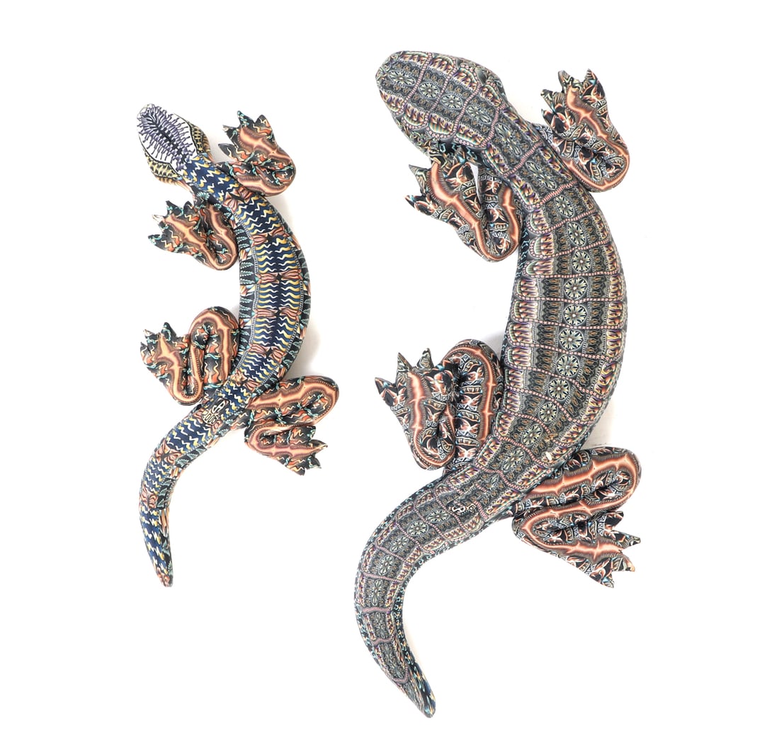 Polymer Clay Magic Lizards by Jon Anderson - 5