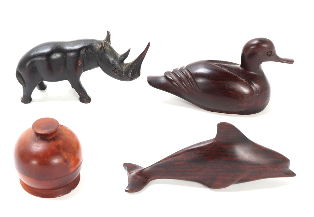 Nice Group Lot of Wood Carvings (1 of 4)