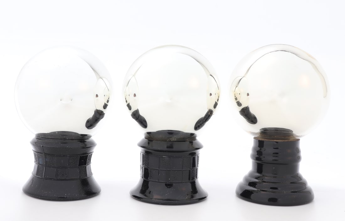 Vintage Glass Mini Gazing Globes by Charles F. Zeller (1 of 2)