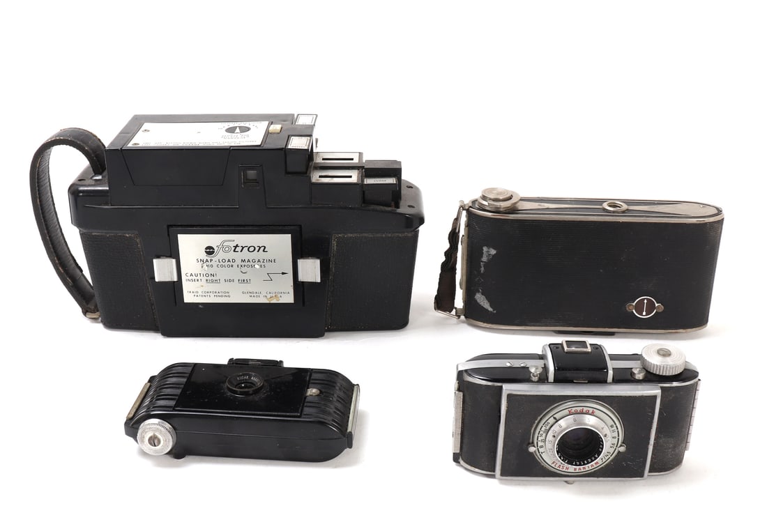 Group Lot of Four Early Cameras (1 of 18)