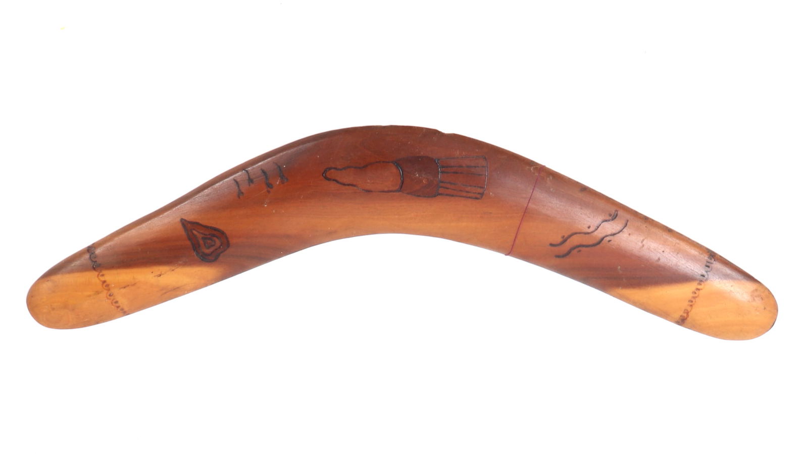 Australian Aboriginal Wood Boomerang (1 of 5)