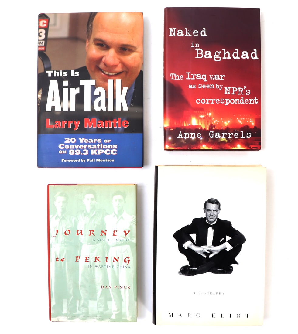 Group Lot of Four Author Signed Books (1 of 16)