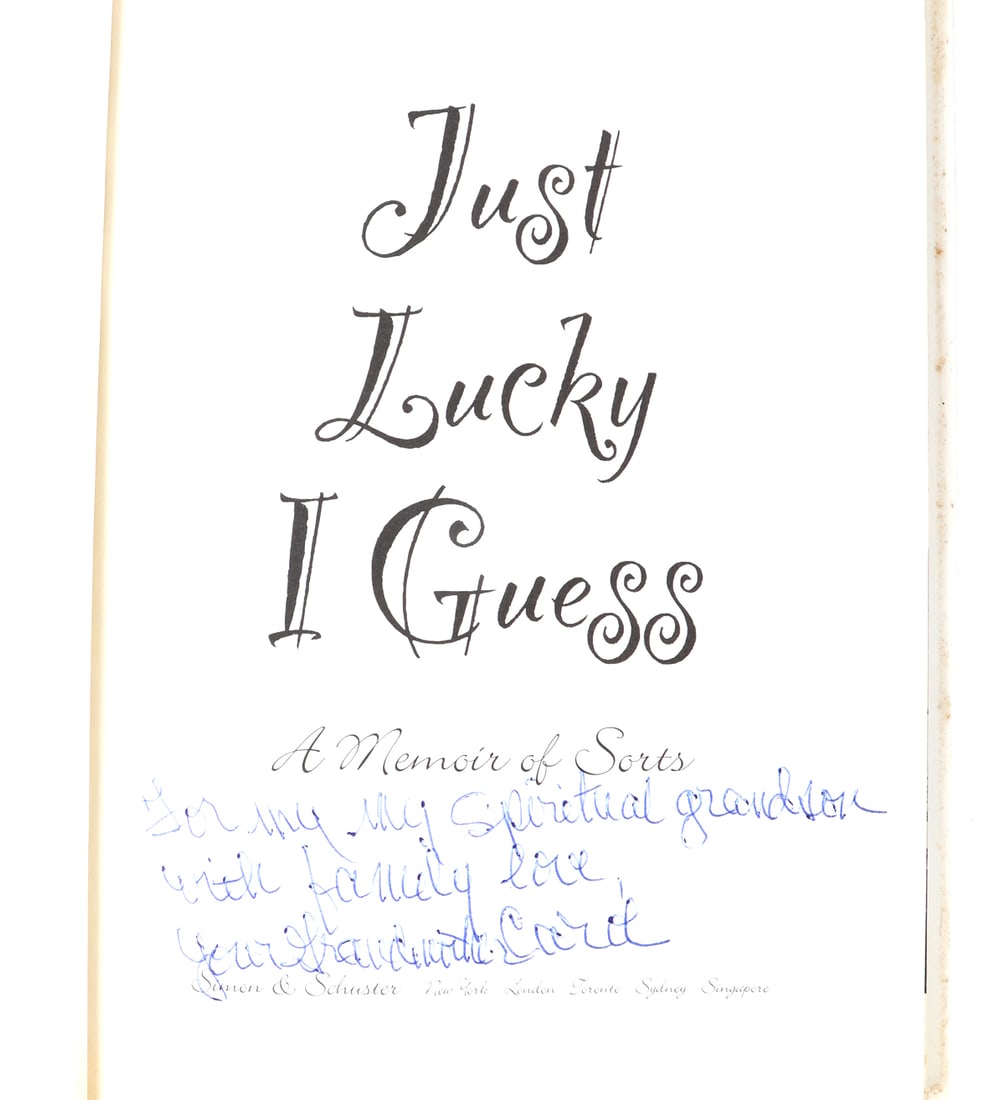 Signed Carol Channing & Peter Shaffer Books - 8