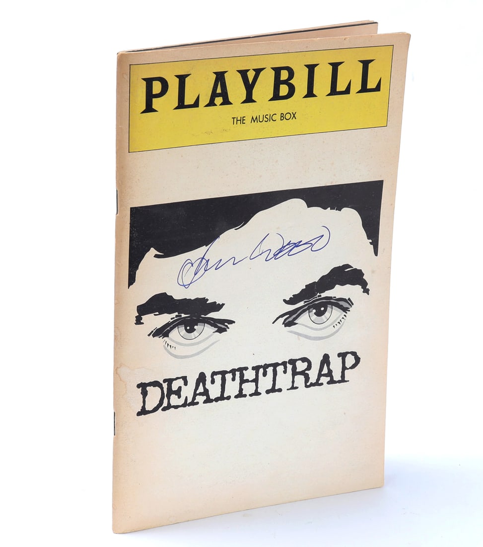 1978 Broadway Signed Playbill, "Deathtrap" (1 of 5)