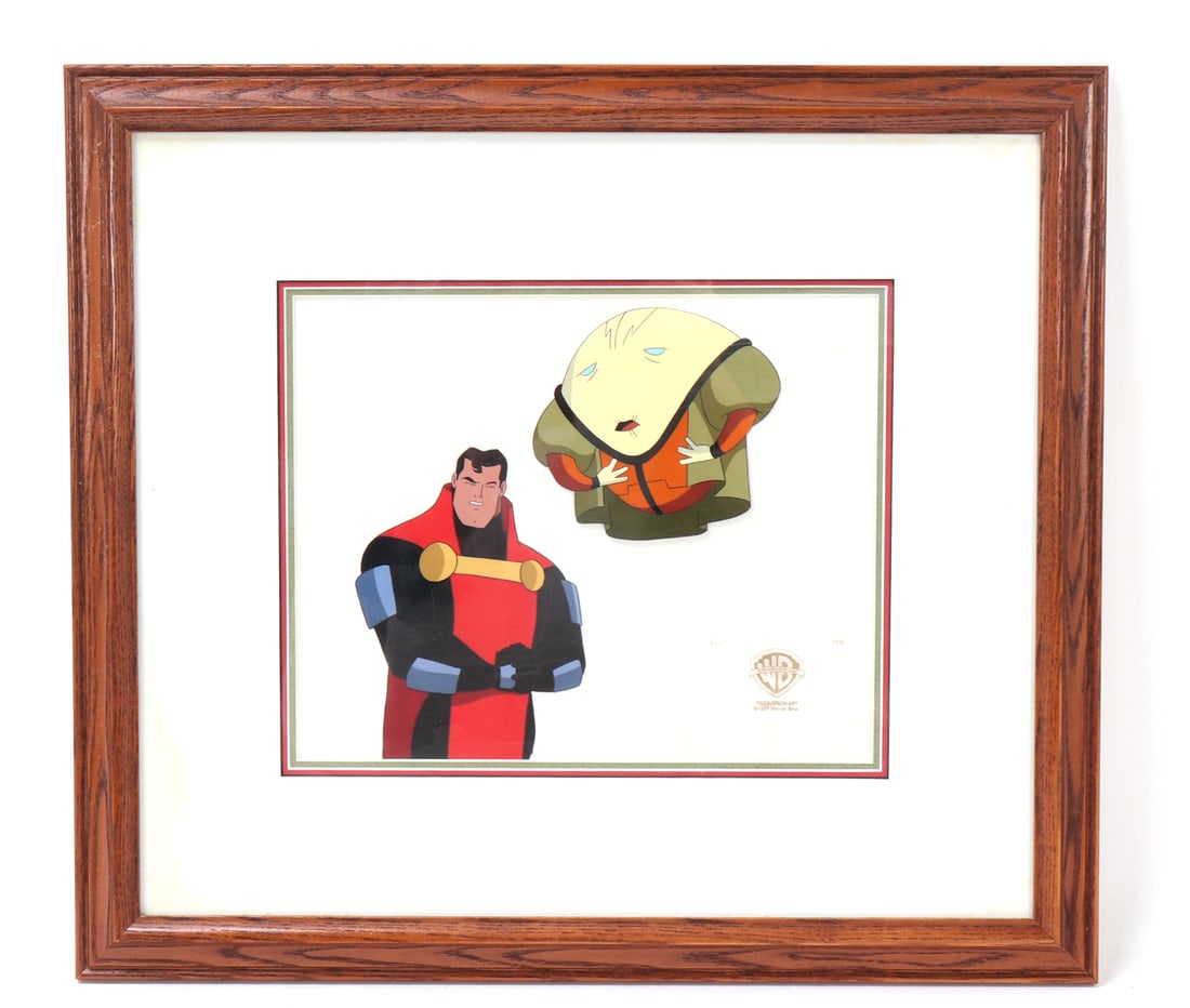 WB animation Original Production Cell "Superman and The Preserver" (1 of 5)