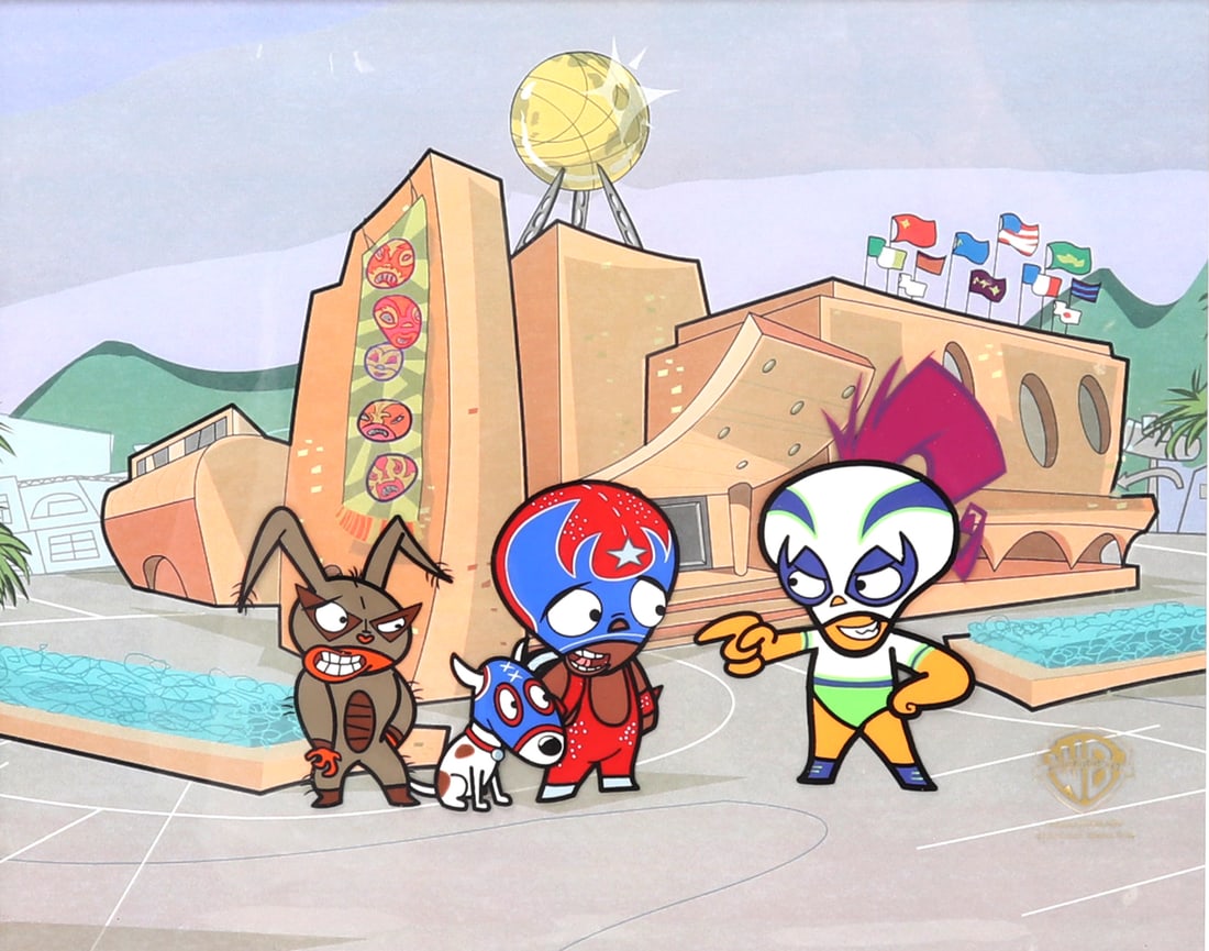 Warner Bros "Mucha Lucha" Animation Cel - 2