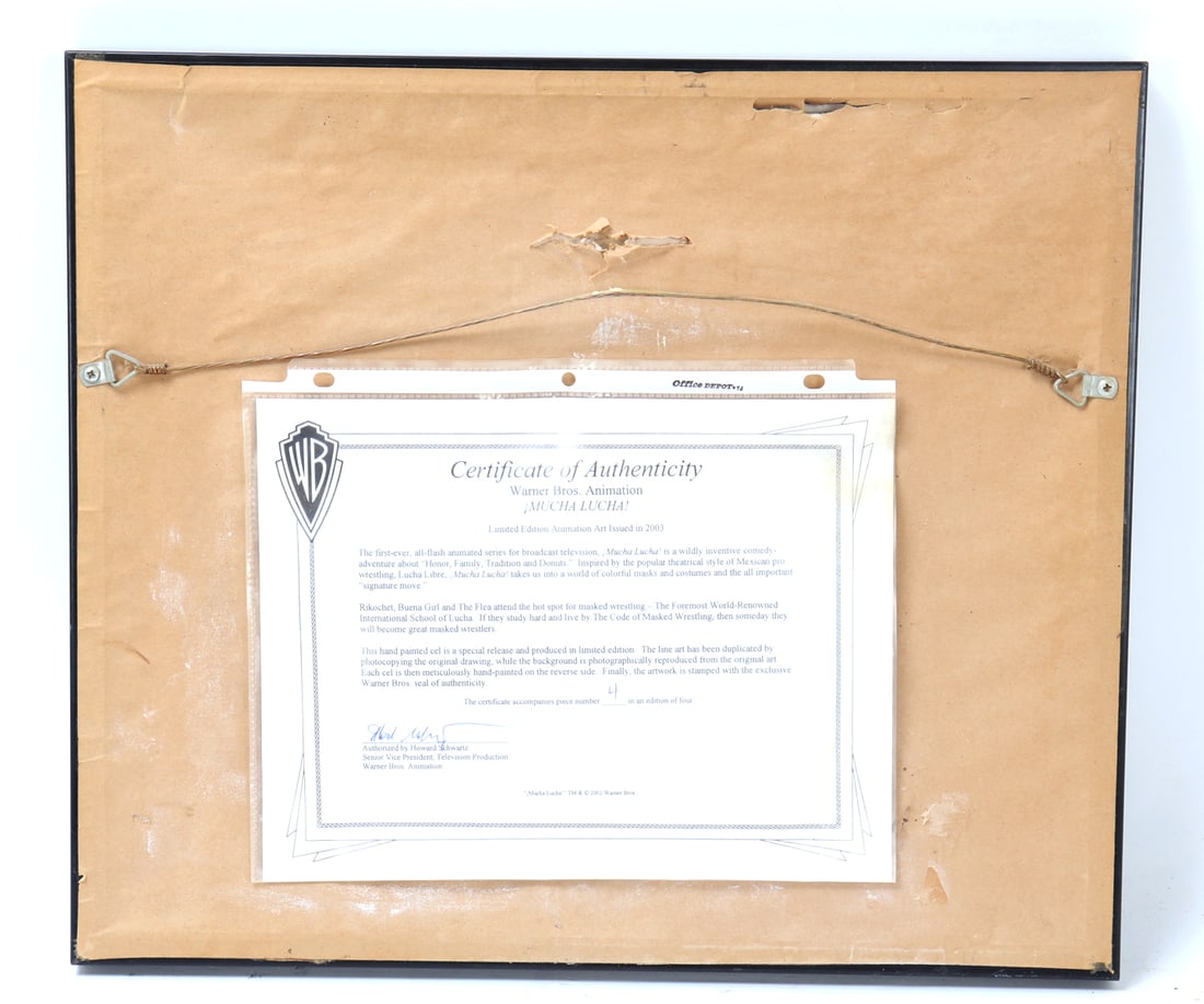 Warner Bros "Mucha Lucha" Animation Cel - 4