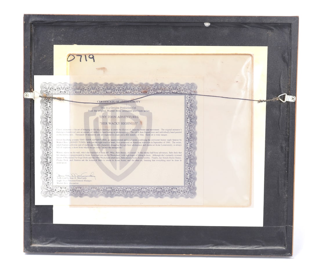 Original Warner Bros Tiny Toon Adventures Cel - 4