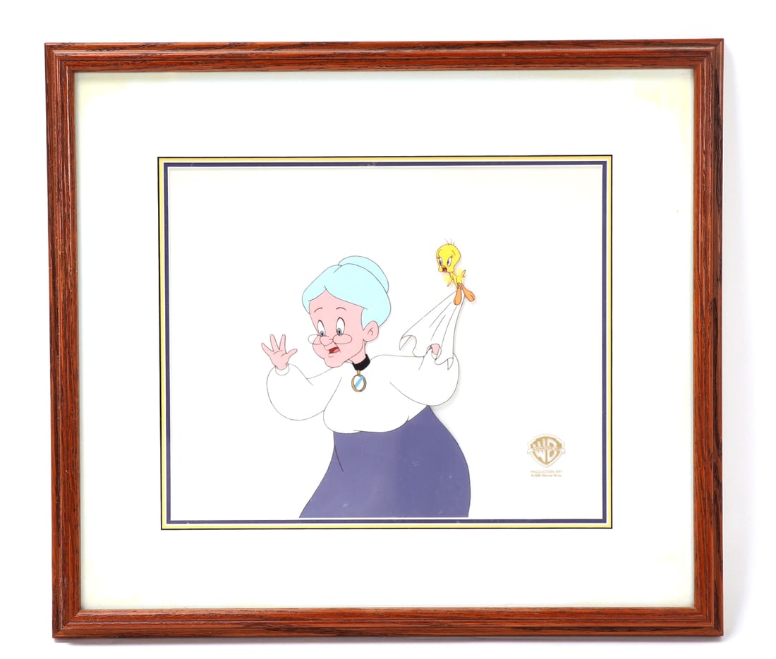 Warner Bros Tweety Bird & Granny Animation Cel (1 of 6)