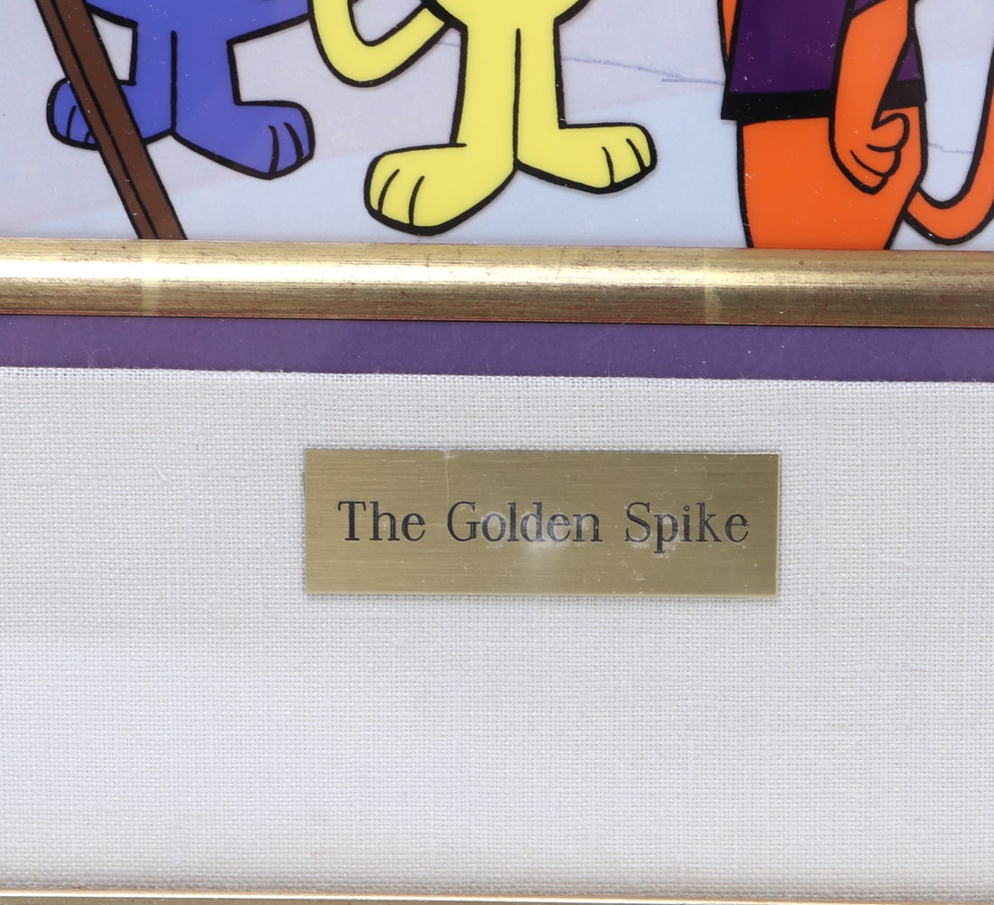 Original Hanna & Barbera Animation Cell, Signed - 3