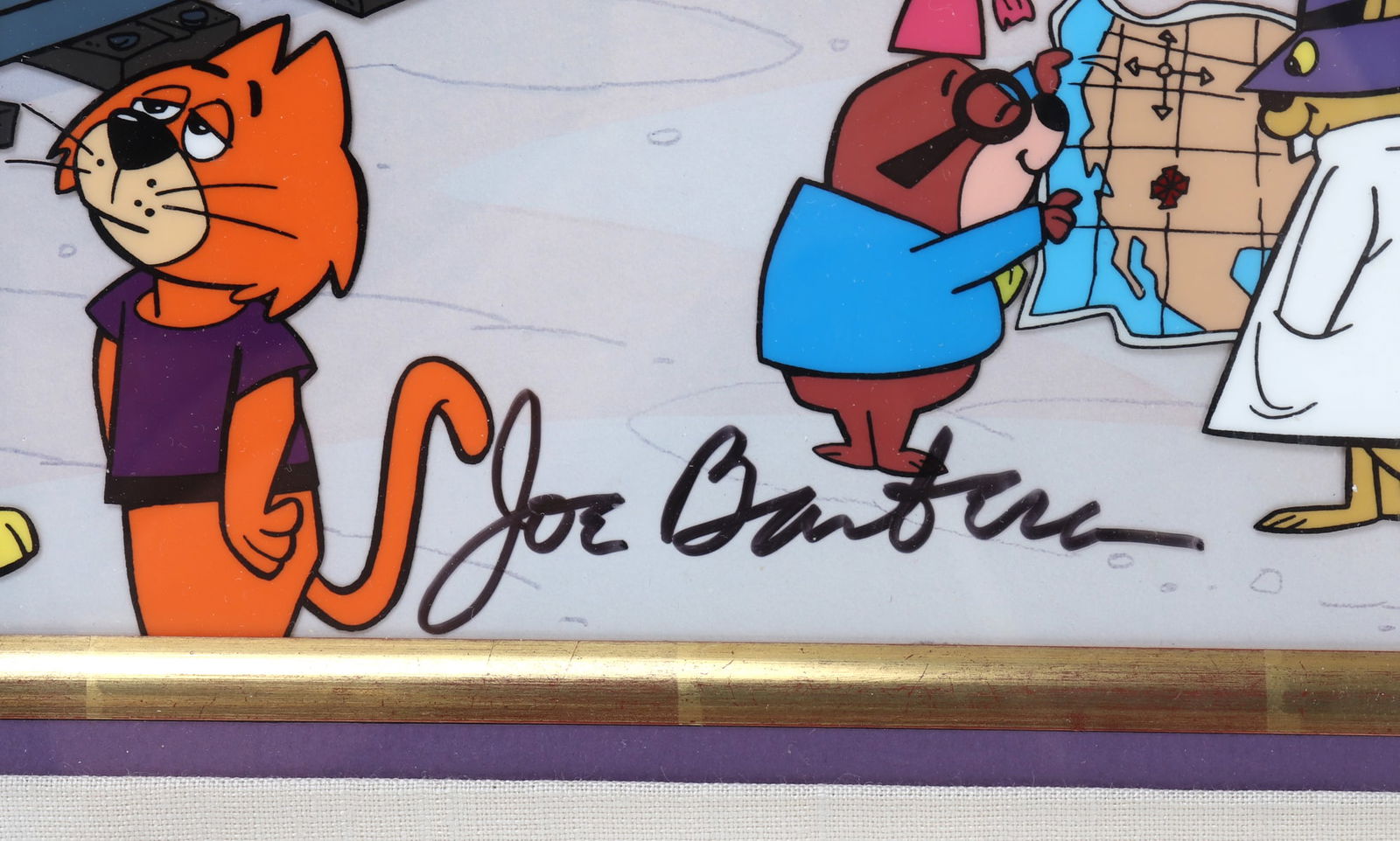 Original Hanna & Barbera Animation Cell, Signed - 4