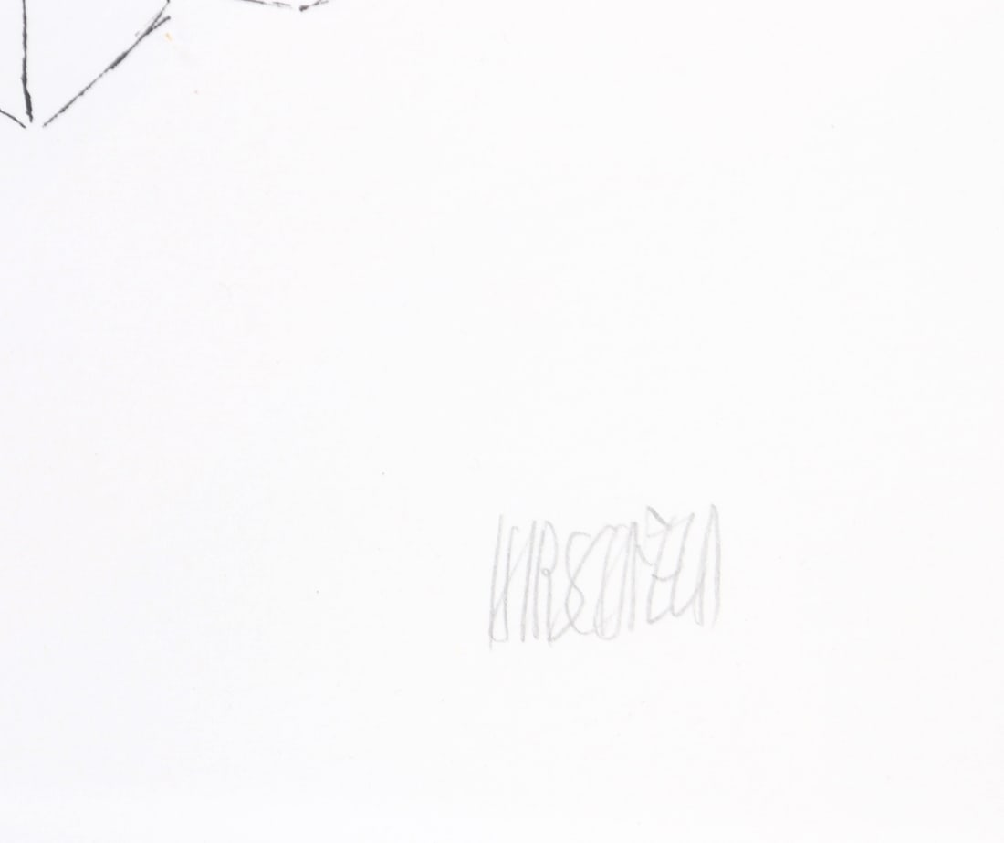 Al Hirschfeld Signed Print, Becker - 3