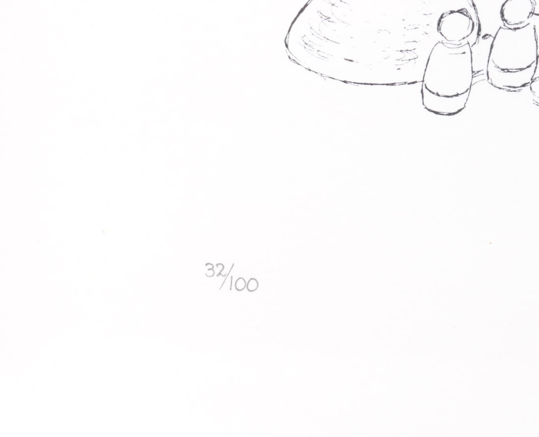 Al Hirschfeld Signed Print, Becker - 4