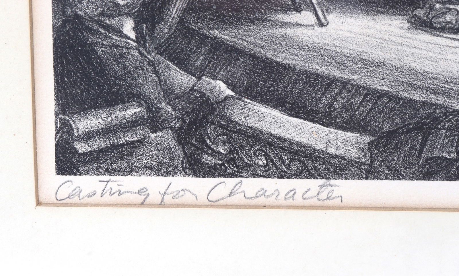 Don Freeman's "Casting for Charactre" Lithograph - 4