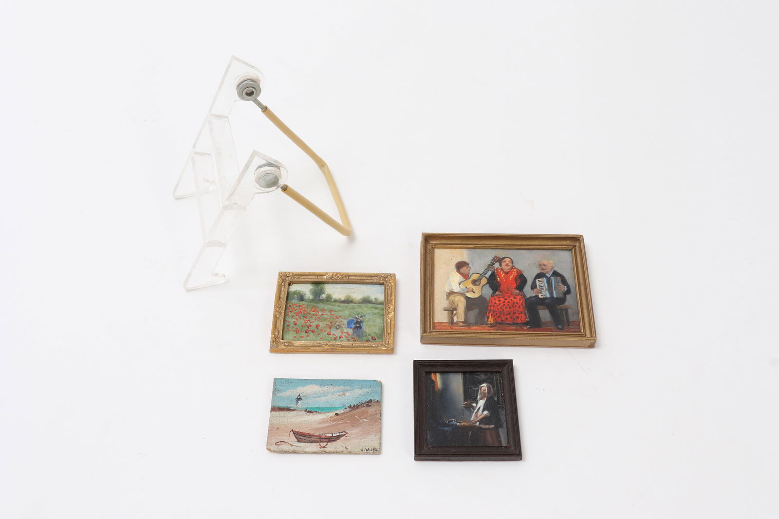 Spanish Framed Oil Paintings (1 of 5)