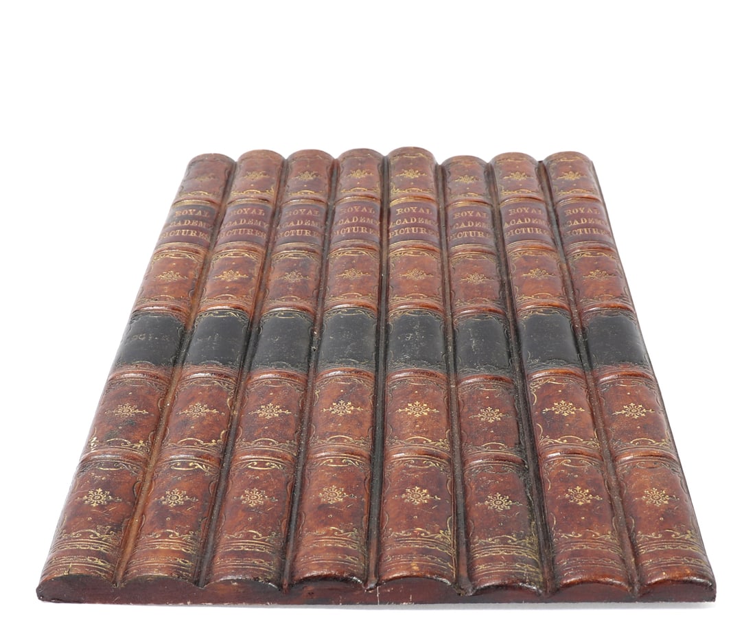 Faux Painted Book Spines (8) - 2