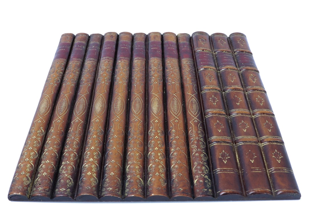 Faux Painted Book Spines (8) - 4