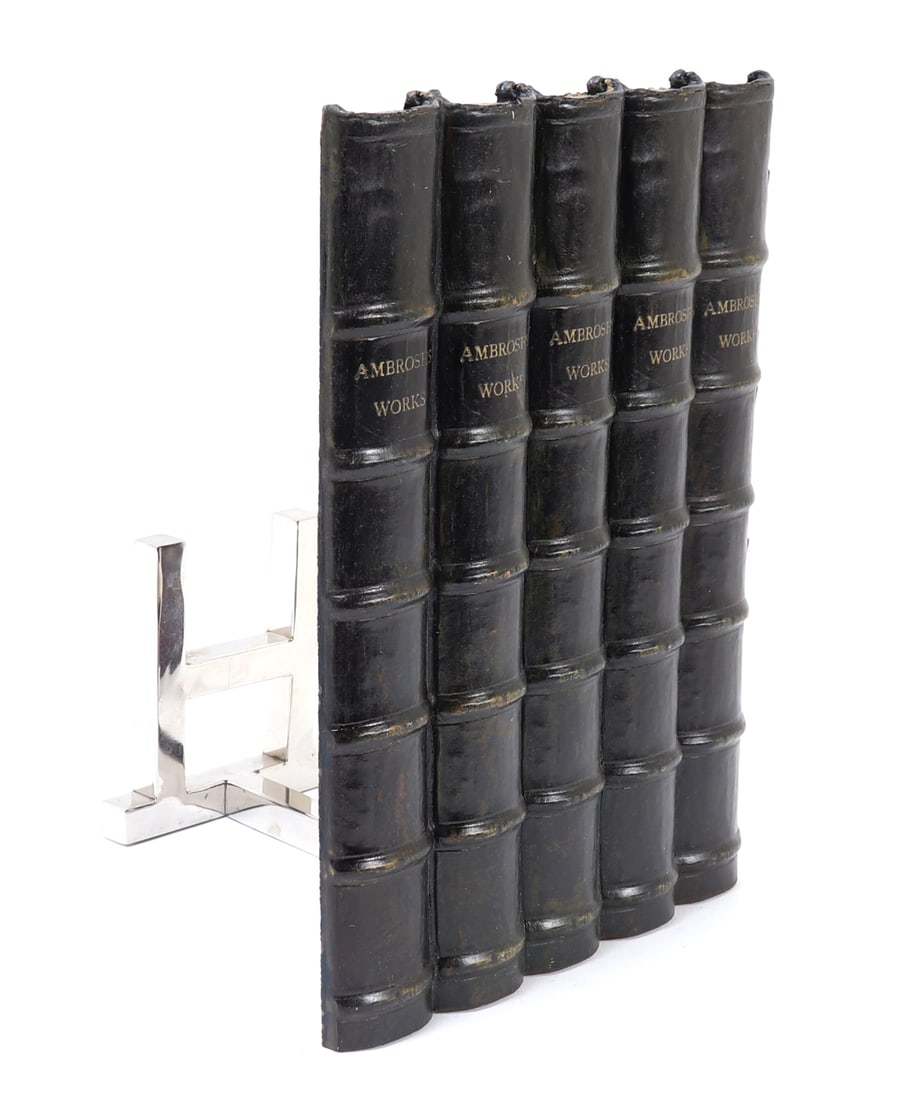 Faux Painted Book Spines (8) - 9