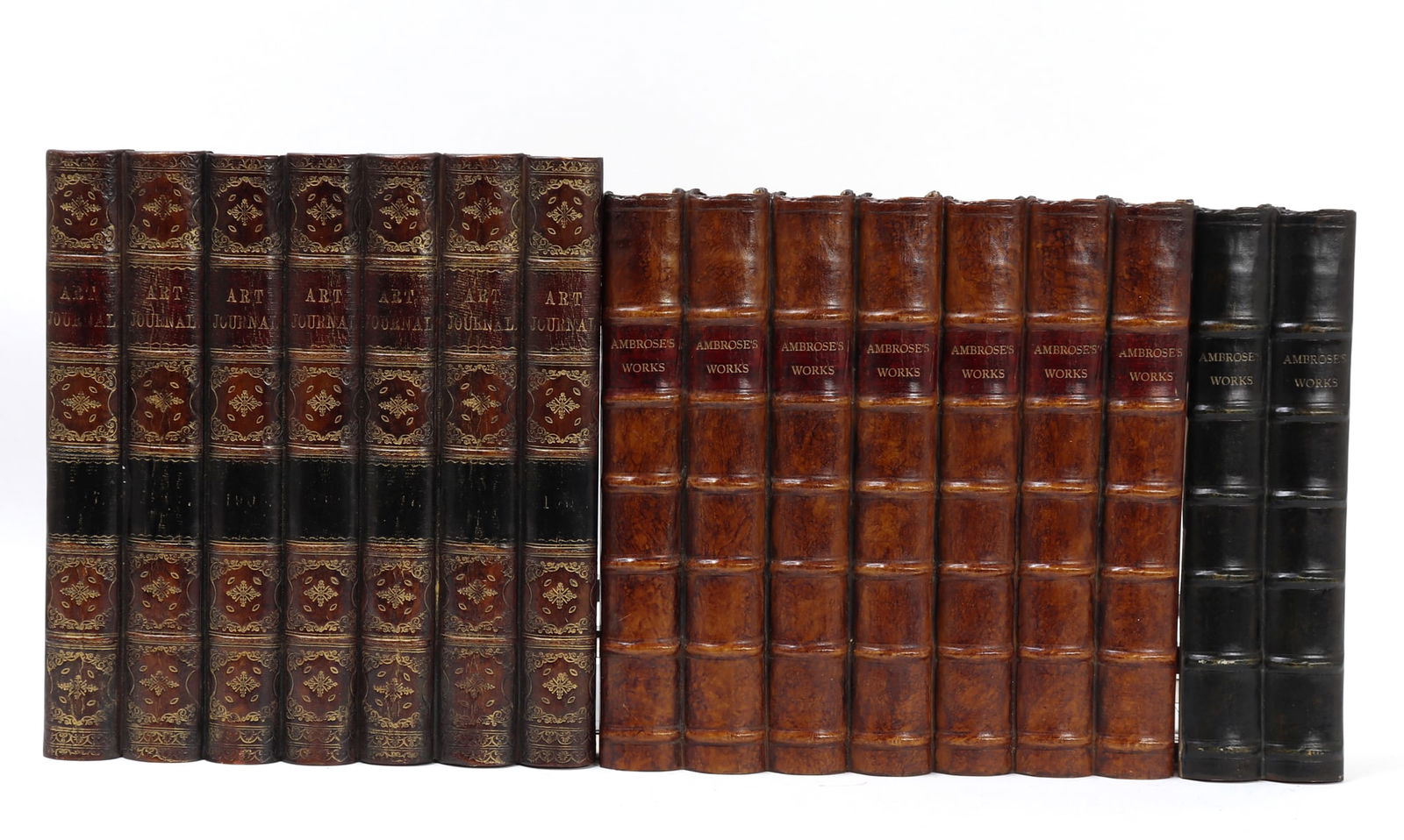 Faux Library Bookends (4) - 2