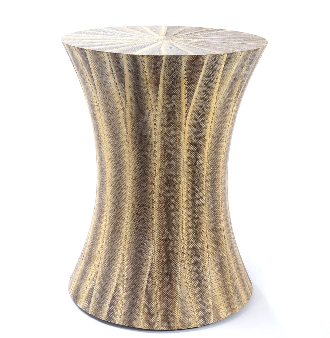 Original Snake Skin Side Table - 3