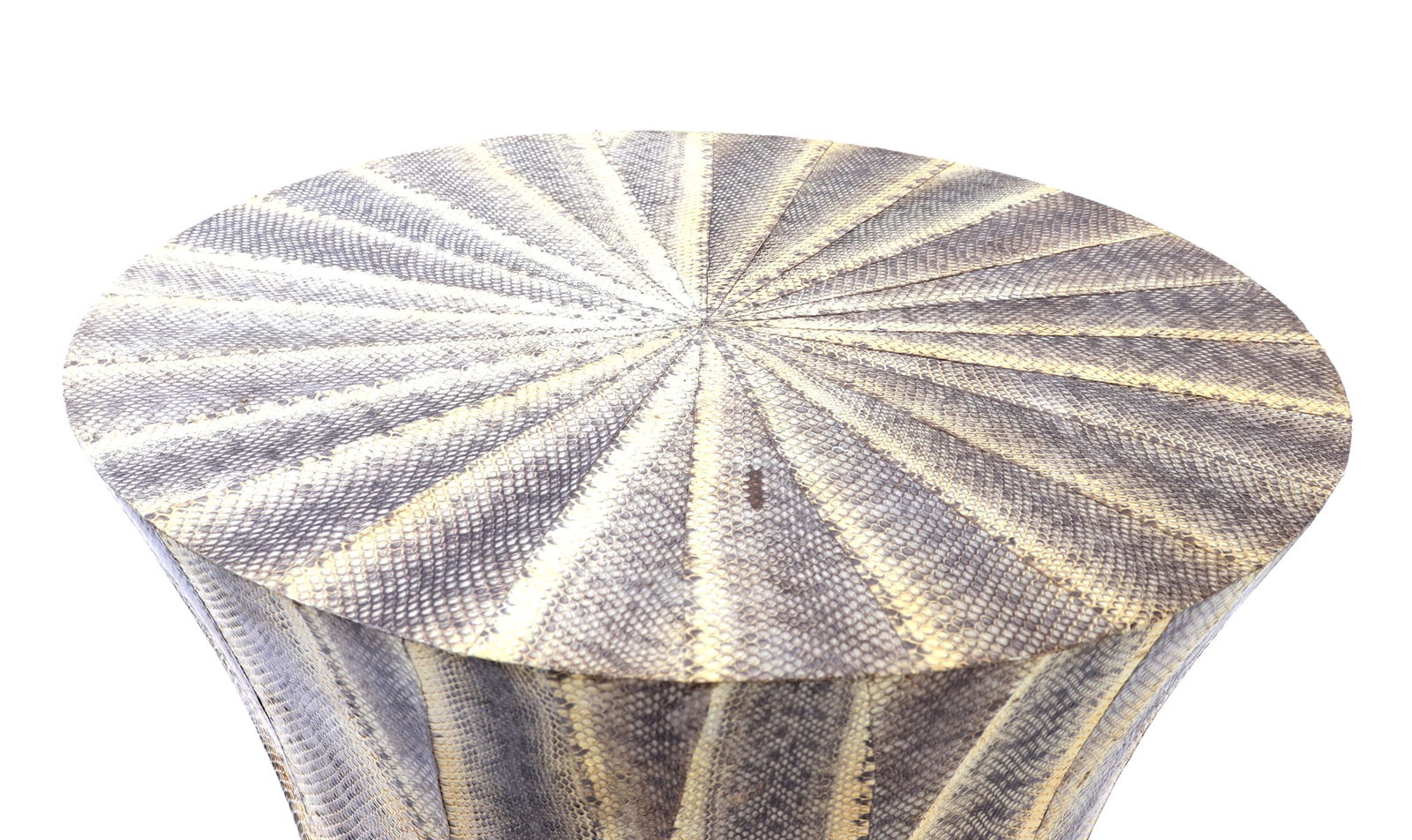 Original Snake Skin Side Table - 4