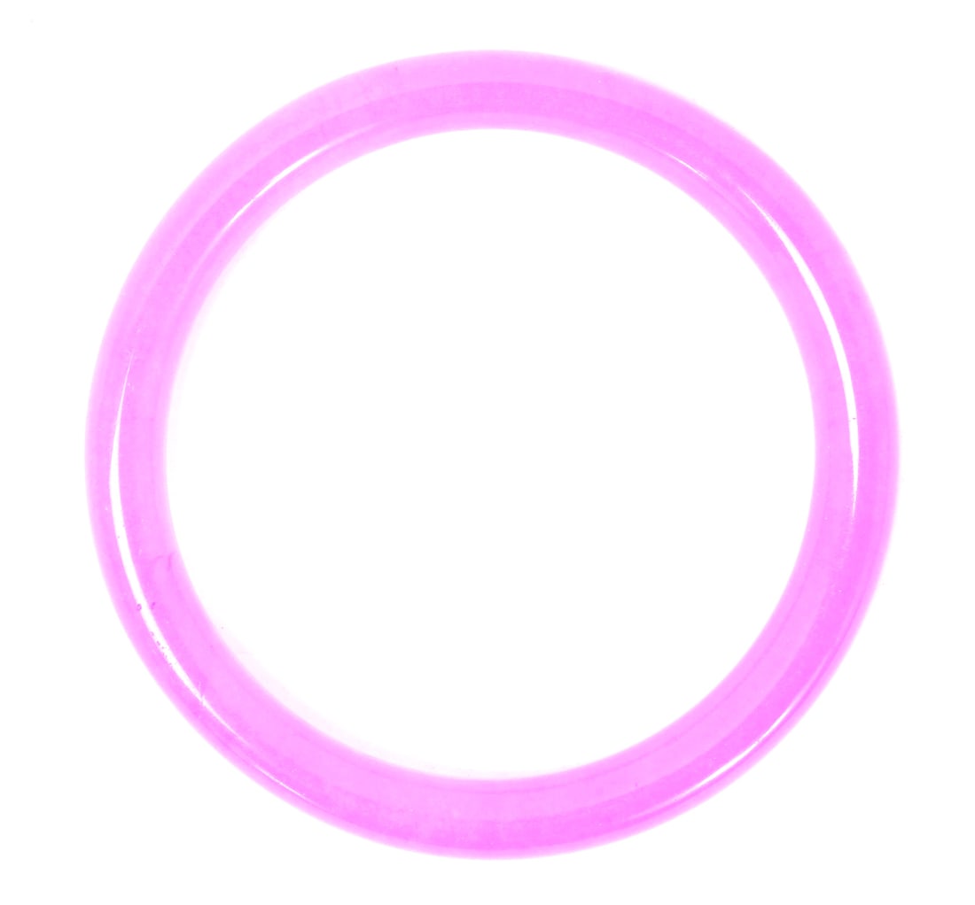 Gorgeous Bright Purple Hardstone Bangle - 2