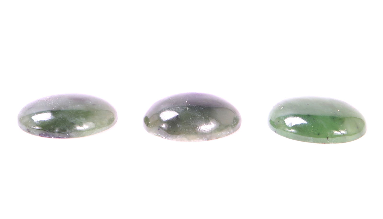 Three Rainbow Fluorite Cabochons - 2